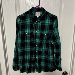 Old navy plaid shirt
